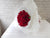 pure seed bq671 red roses flower bouquet with white wrappers