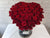 pureseed BK112 + 99 roses + flower box arrangement