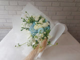 Dreamy Blue Hydrangeas Flower Bouquet- BQ954