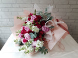 <b> (PRE-ORDER) </b> Elegant Peony Rose Hand Bouquet - BQ931