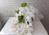 Elegant  Phalaenopsis & Viburnum Hand Bouquet - BQ989