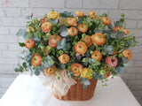 Exquisite Ranunculus Flower Basket - BT117