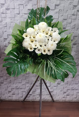 Gentle Tribute Condolences Flower Stand - SY247