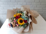 Graduation Sunflower Flower Bouquet - BQ976