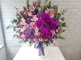 Grand Hydrangea & Rose Flower Box - BT122