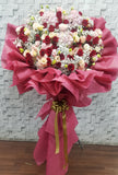 Hydrangeas, Roses, Eustomas and Baby Breath grand opening