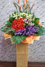 Jubilant Opening Stand Flower - OP116