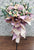 Hydrangeas, Roses, Eustomas,&nbsp;Gerberas,&nbsp; Matthiolas  stand