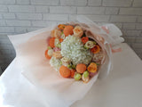 Peach Harmony Rose Flower Bouquet - BQ973