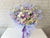Purple Hydrangea & Rose Standing Bouquet - BT143