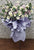 Purple Tribute Condolences Stand - SY287
