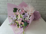 Regal Rose Matthiola Flower Bouquet - HB015