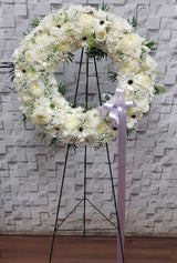 Ring Condolences Flower Stand - SY192