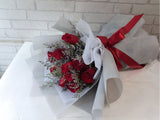 Romance Red Rose Flower Bouquet - HB053