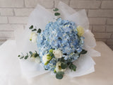 Sapphire Hydrangeas Flower Bouquet - BQ925