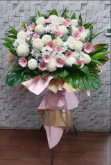 Sweet Tribute Condolences Flower Stand - SY236