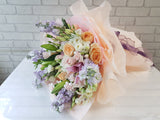 Trendy Bouquet with Lilies & Roses - BQ907