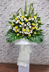 Warm Salute Sympathy Flower Stand - SY255