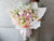 Blush Hydrangea & Rose Flower Bouquet - HB047