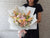 Champagne Rose Matthiola Flower Bouquet - BQ945