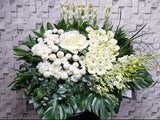 Clear Purity Condolences Flower Stand - SY235