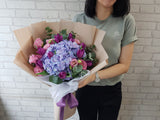 Elegant Purple Tulip Bouquet - BQ947