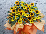 Golden Opening Stand Flower - OP239