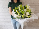 Graceful Lily Hand Bouquet - BQ949