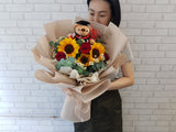 Graduation Sunflower Flower Bouquet - BQ976