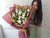 Lilies & Rose Flower Bouquet - HB089