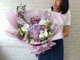 Mystique Rose Hydrangea Flower Bouquet - HB082