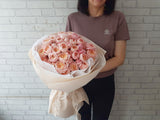 Peony Rose Hand Bouquet - HB027