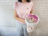 Pink Baby Breath Flower Bouquet - BQ897