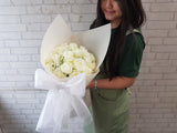 Pure Elegance Rose Flower Bouquet - HB055