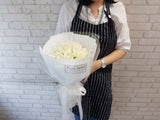 Purity Rose Flower Bouquet - BQ893