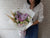 Purple Hydrangeas & Rose Flower Bouquet - BQ946