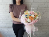 Stylish Rose Chamomile Flower Bouquet - BQ923