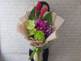 Tropical Anthurium Flower Bouquet - HB003