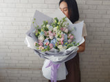 Tulip Petal Party Hand Bouquet -  HB040