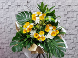 Warm Greeting Condolences Flower Stand - SY250