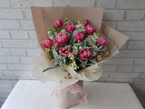 2-Tone Tulip Hand Bouquet - HB033