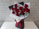 Classic Red Rose Standing Bouquet - BT123