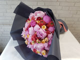 <b> (PRE-ORDER) </b> Fragrant  Peony Hand Bouquet - BQ956