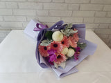 Gerbera & Ping Pong Flower Bouquet - BQ933