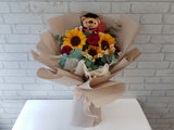 Graduation Sunflower Flower Bouquet - BQ976