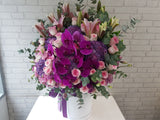 Grand Hydrangea & Rose Flower Box - BT122
