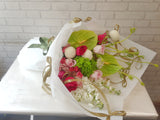 Matcha Anthurium Flower Bouquet - HB061