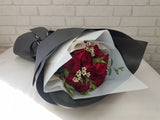 Modern Red Rose Flower Bouquet - HB066
