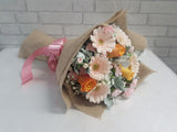 Pastel Daisy & Rose Hand Bouquet - BQ918