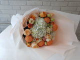 Peach Harmony Rose Flower Bouquet - BQ973